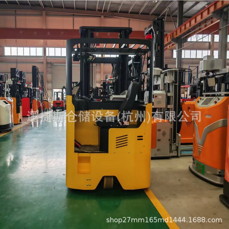 全电动座驾前移式叉车2吨3吨全电动托盘堆垛车运输装卸堆垛堆高车