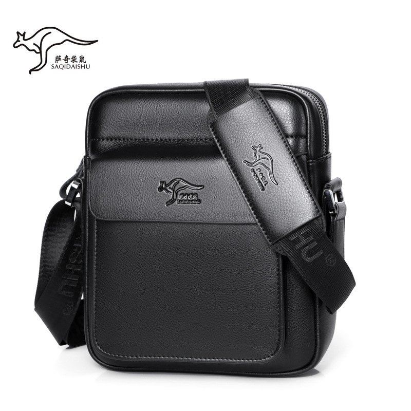 Saqi Kangaroo SAQIDAISHU Mochila transfronteriza de negocios Bolso de hombro informal Bolso de moda Bolso de mensajero de gran capacidad