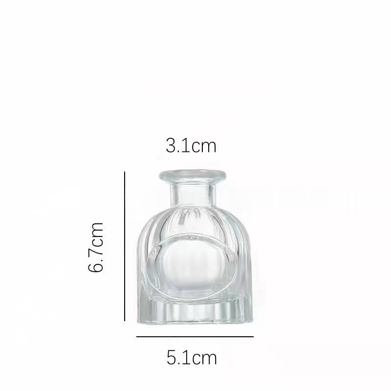 Juego de jarrones pequeños populares de Amazon, jarrones de estilo europeo para arreglos florales, decoración de alta gama para sala de estar y cocina