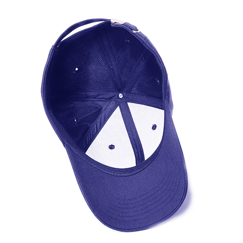 Gorra de béisbol de algodón de alta gama Gorra de 5 piezas logotipo imprimible de alta calidad Velcro cola hebilla béisbol sombrero deportivo image 7