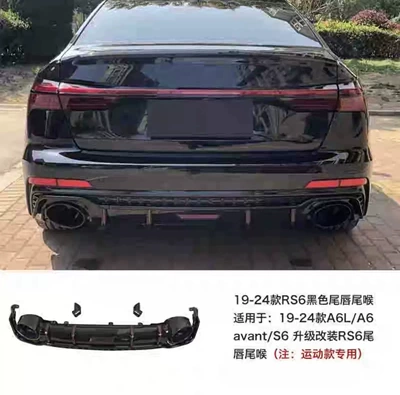 Bumper, Grille, and Rear Lip | Big Surrounded - 19-24-rs6-rear-lip-tail-throat