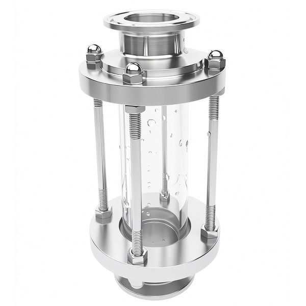 Quick installation pipe sight glass 304 stainless steel sanitary…