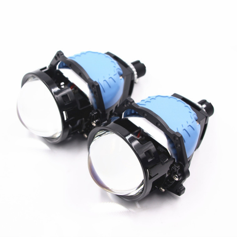 JS5 inteligente de 3 pulgadas lente LED tres tazas de luz 55W modelo de lámpara de automóvil universal cerca de uno