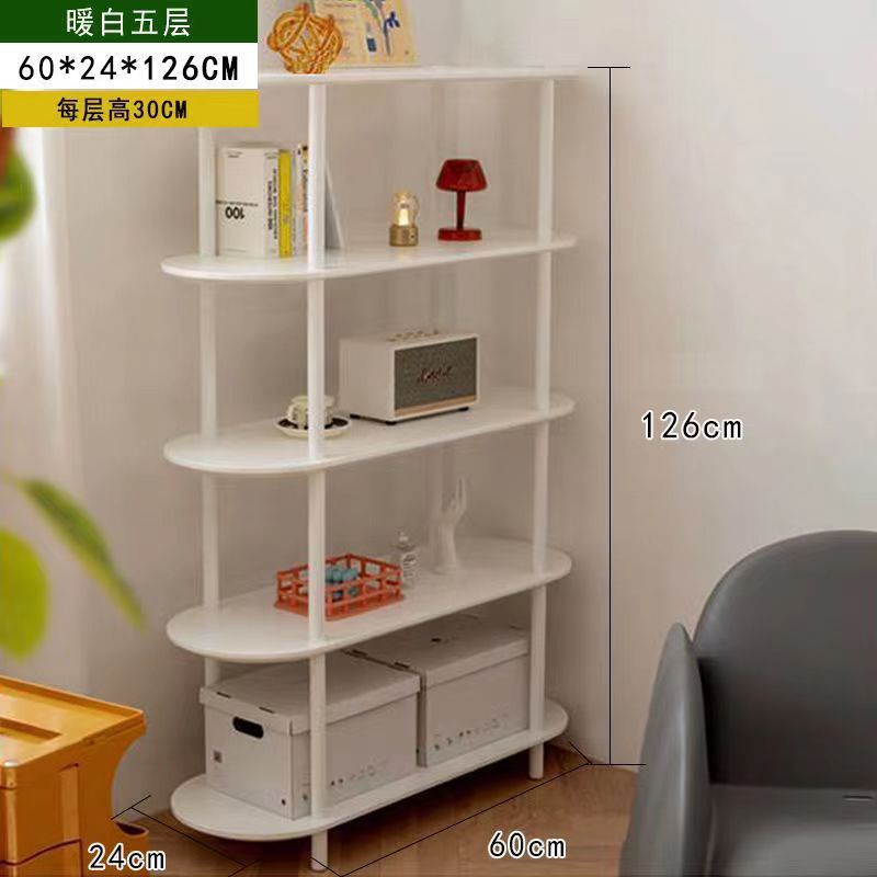 Estante de almacenamiento fácil de aterrizar estante de almacenamiento multifuncional para estante de exhibición de almacenamiento al lado de la cama de la sala de estar multicapa