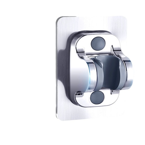 Punch-free shower head bracket hanging base shower head bracket bathroom artifact adjustable hose holder accessories