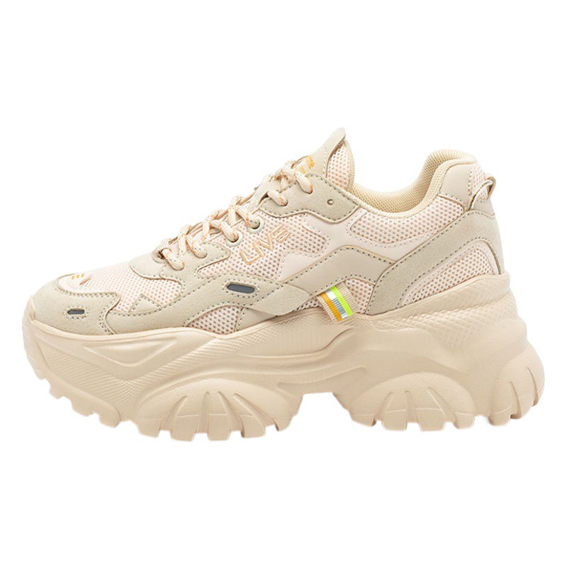 Zapatillas Augusden estilo papá para mujer, novedad primavera 2026, zapatillas adelgazantes de moda estilo INS, calzado casual de suela gruesa.