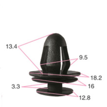 生产供应优质 汽车门板扣 支撑杆扣 密封钉 隔热棉扣 塑料柳钉