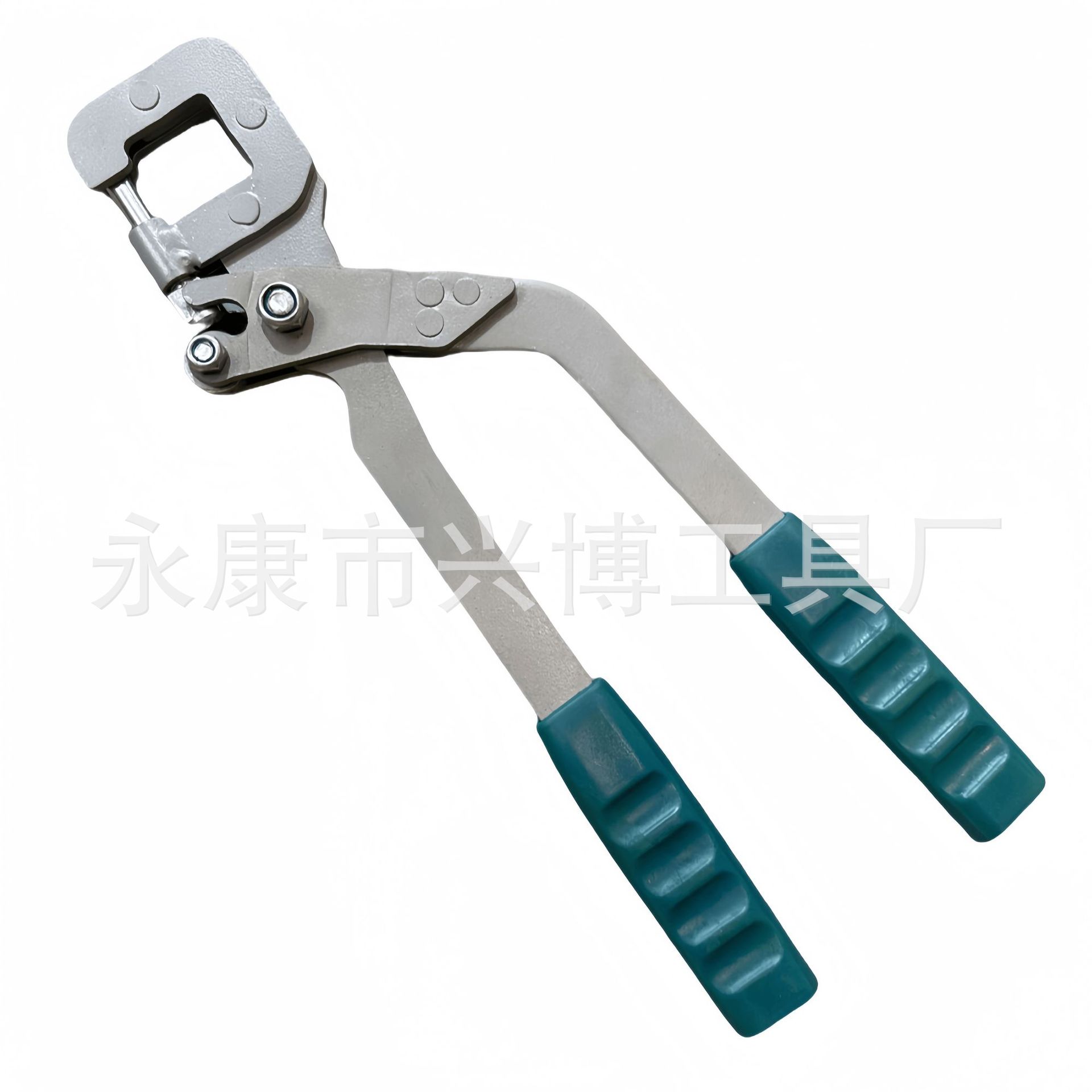 兴博轻钢铝制龙骨固定工具钳12寸免铆钉吊顶打孔手柄高效打孔机