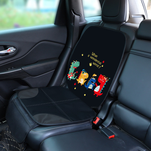 Car seat cushion child safety seat anti-wear pad isofix universal thickened anti-slip wear-resistant protective cover cross-border
