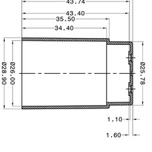 厂家直接供应led日光灯t8防水灯头堵头电源堵头卡扣灯头