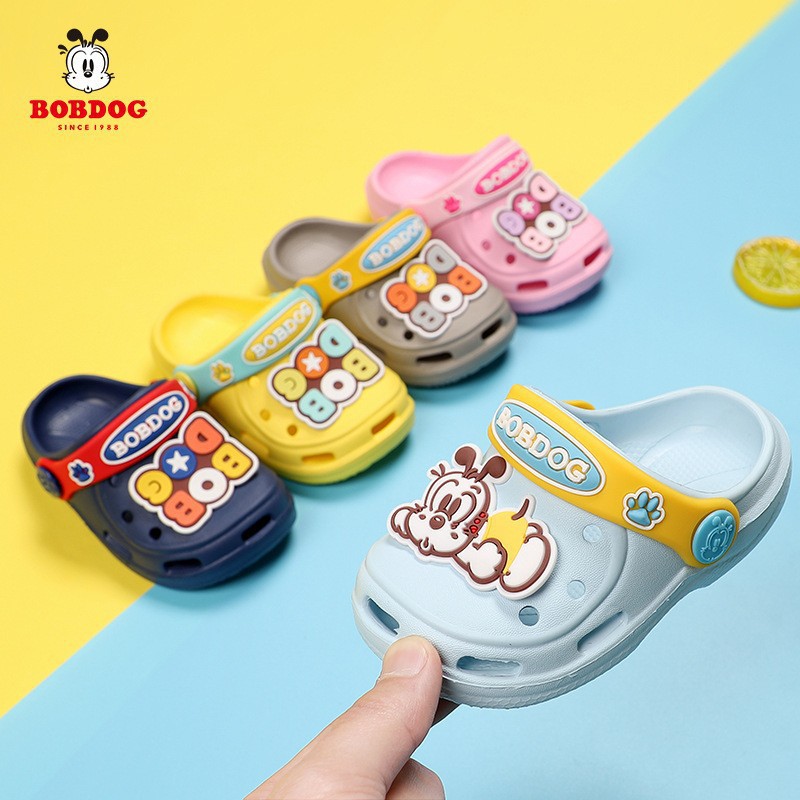 Fashionable children's cartoon Crocs-style slippers