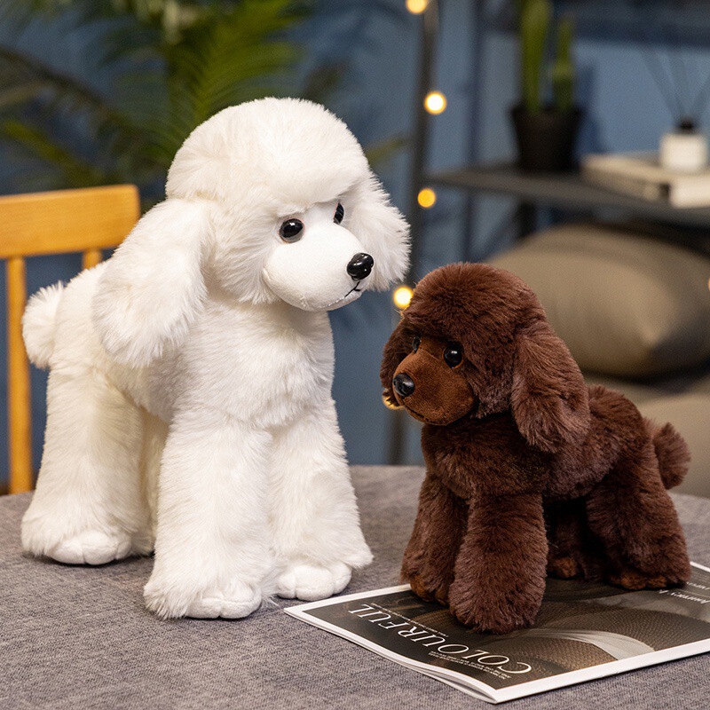 Simulated Long-Legged Giant Poodle Doll Poodle Plush Toy Dog Doll Girl Birthday Gift Doll Simulated Long-Legged Giant Poodle Doll Poodle Plush Toy Dog Doll Girl Birthday Gift Doll