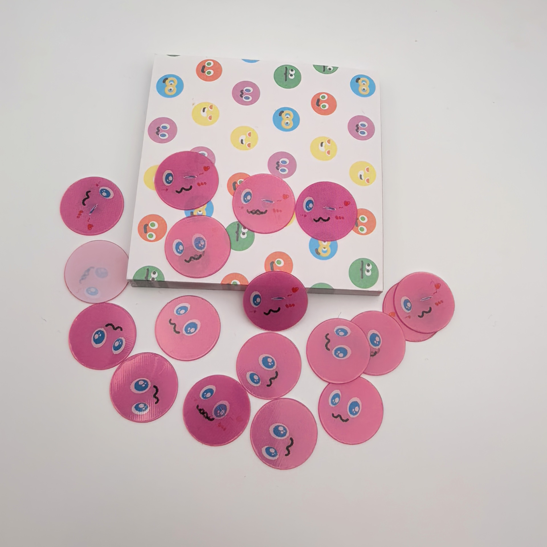 Mayday Concert Merchandise Mini Round Holographic Card Fan Interaction Material Collection Cartoon Transformation Card Flash Card