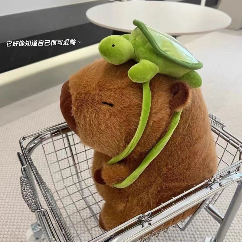 Muñeca capibara de tamaño super grande peluche lindo muñeca delfín de aguas feas muñecas creativas para regalos de chicas