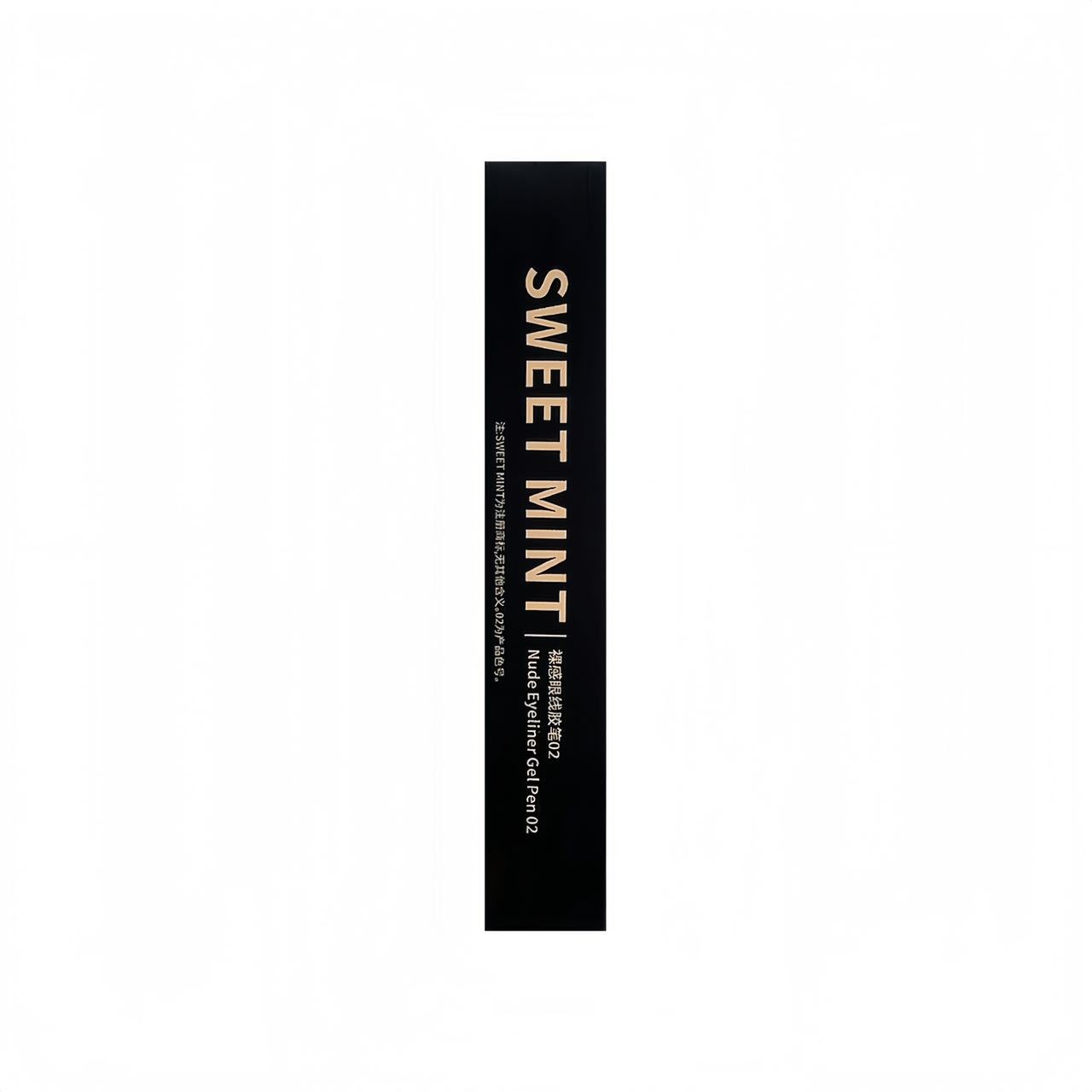 SWEET MINT LINEER OYELINE BLACK Blade duradero a prueba de agua no es fácil de atemorizarse a la línea de ojos de seda reclinada