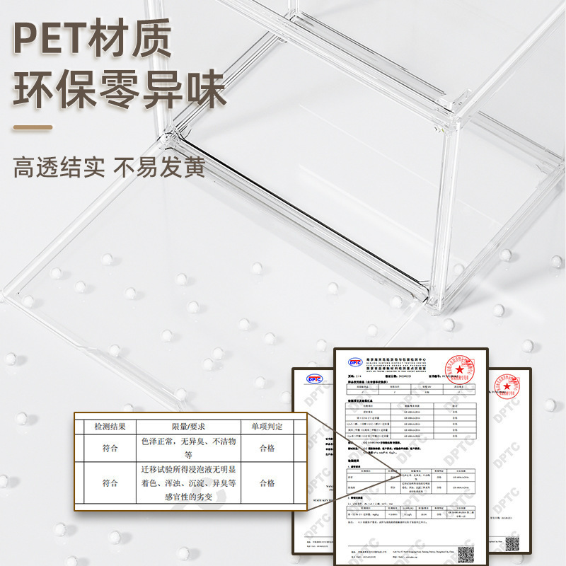 书本收纳盒杂志书架专辑CD桌面防尘亚克力展示柜整理箱可叠加|undefined