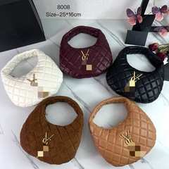 2025秋冬新款wand手袋手提豌豆包icar羊皮腋下女包菱格mini手包