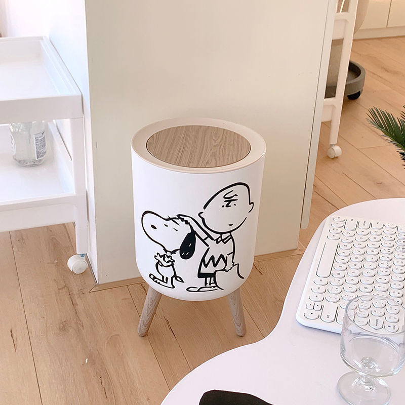 Japanese cute garbage can for home use