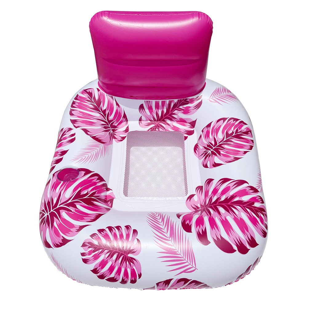 사각 붉은 단풍잎 좌석