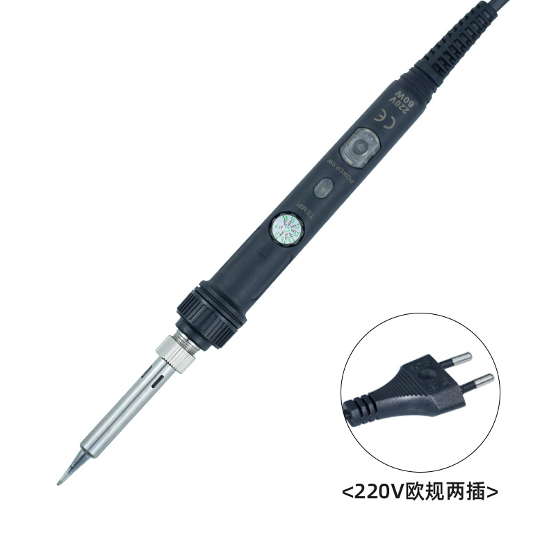 220V 유럽 게이지 [블랙]]