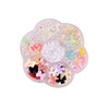 Nail decoration with bow, mixed set from pearl, accessory, with little bears, wholesale