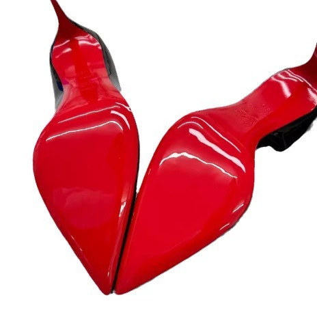 Глянцевые наклейки-подошвы для передней части стопы, противоскользящие, бесшумные, износостойкие защитные наклейки для женской обуви, для кожаных подошв красных туфель