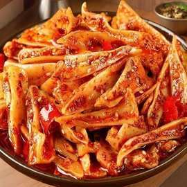 馋小赖香辣三角骨川味孜然椒麻冷吃鸡肉脆骨追剧解馋食品零食偶发