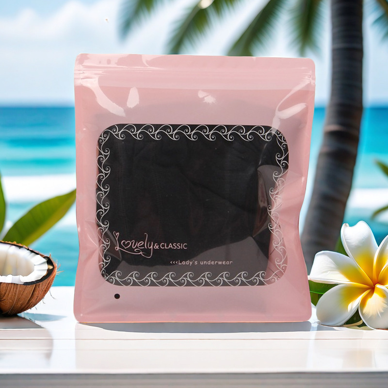English women's underwear bag triangle underwear high waist underwear belly contracting underwear ziplock bag pregnant women underwear bag