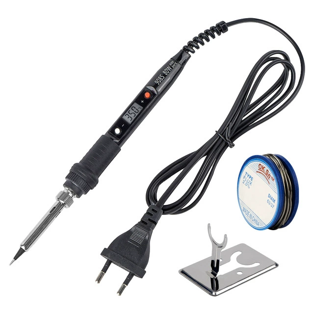 JCD 908s Electric Capture Iron 80W Internal Heat Furniture Templared Welding Pen Welding Turns Repair Welding Tool