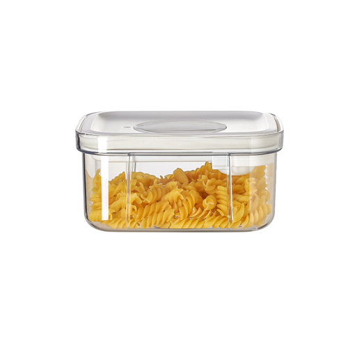 New square sealed can with spoon pet cat food moisture-proof storage can grain fresh storage milk powder can