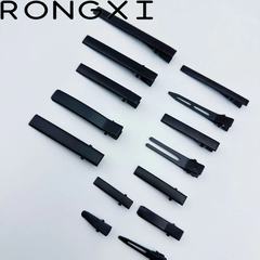 電気泳動黒方クリップ単叉双叉鴨口クリップ一字クリップ無痕ヘアクリップサイドクリップ黒高級感卸売り