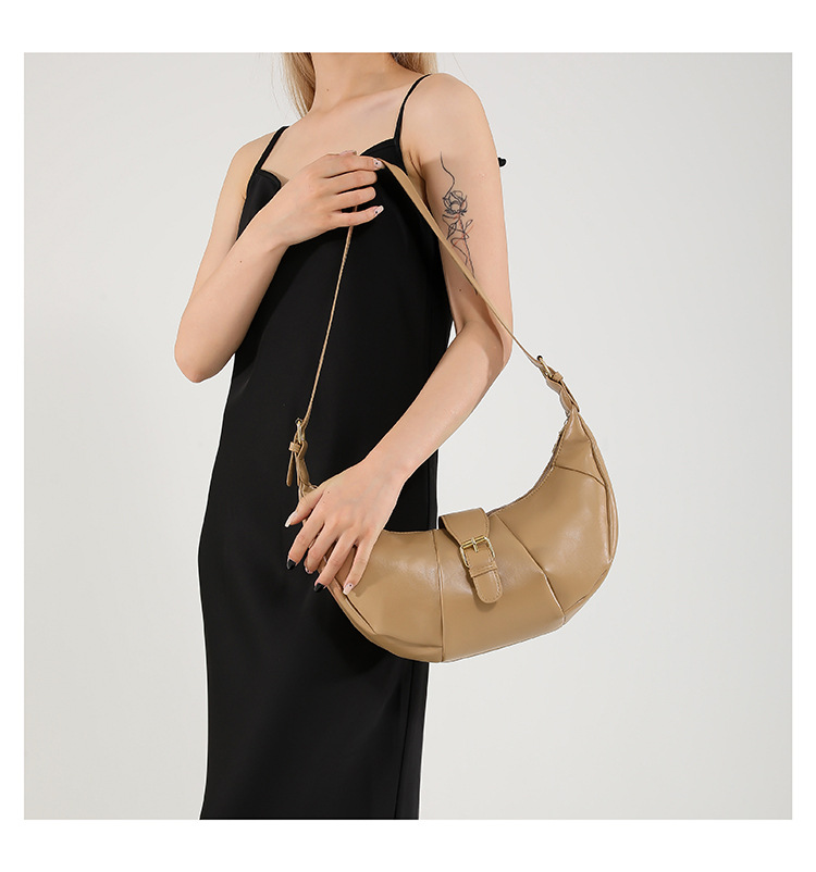 High-end 2024 autumn/winter new underarm bag, handbag, large-capacity commuting single-shoulder crossbody bag, dumpling bag undefined