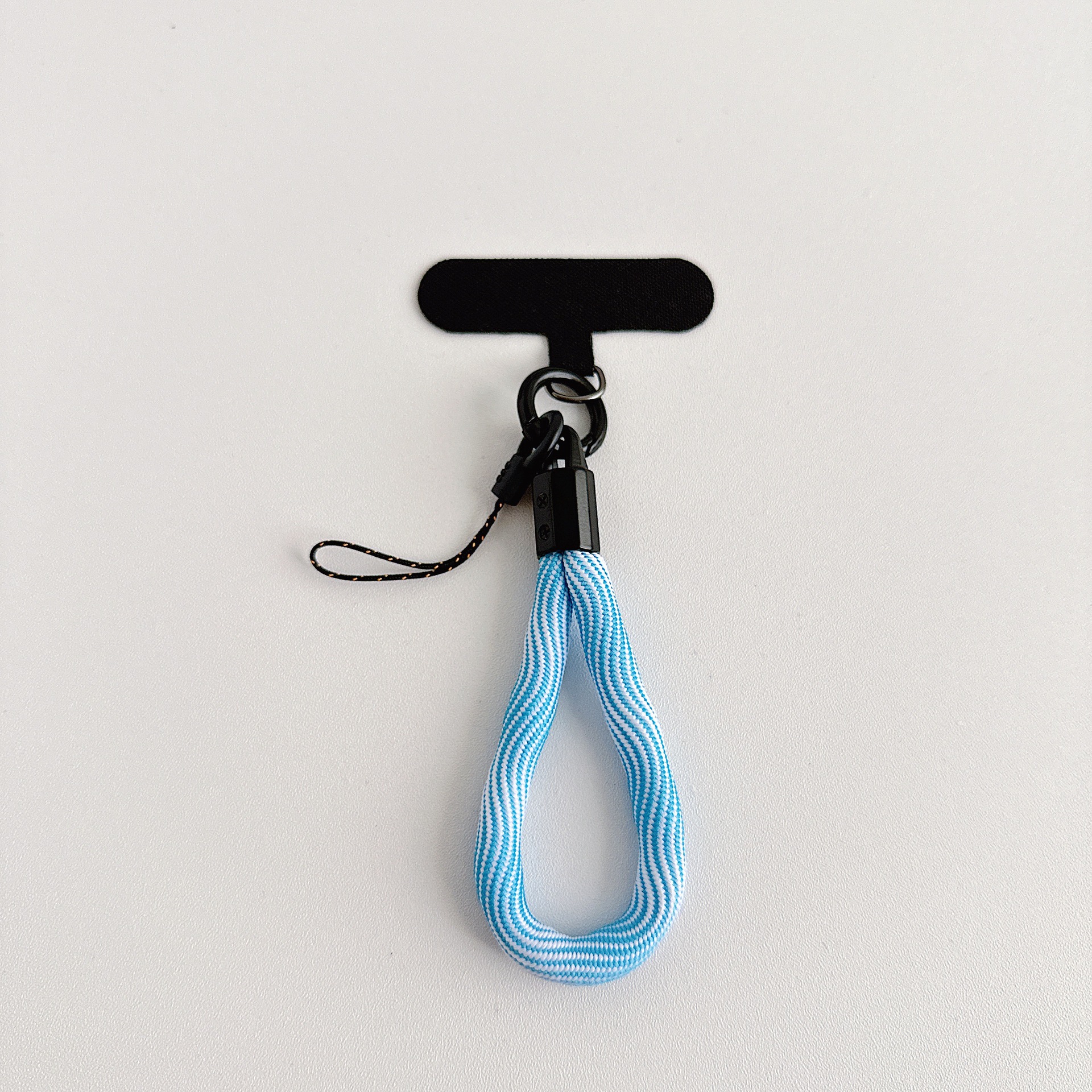 Teléfono móvil de nylon tejido corto con clip multifuncional bolso portátil colgante accesorios colgante universal