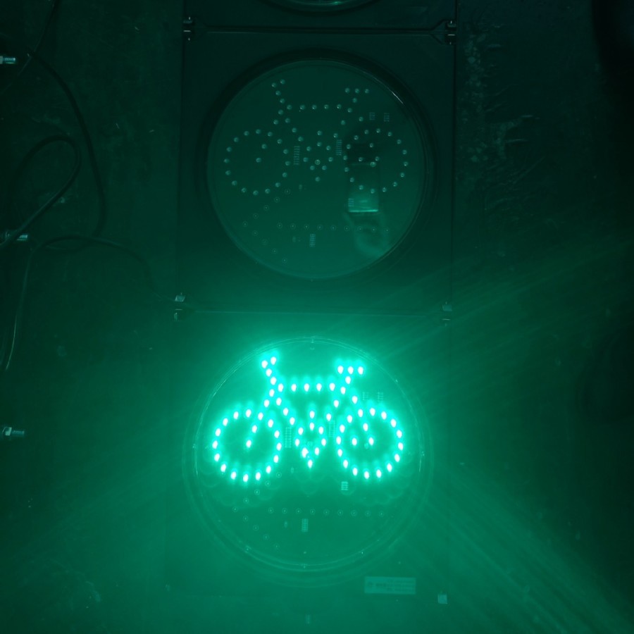 交通信号灯 300型静态非机动车信号灯 交通信号红绿灯