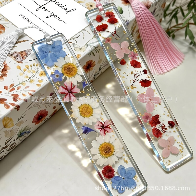 Eternal Flower Acrylic Bookmark with Tassel, Student Reading Marking Tool, Wholesale, Temu Hot Item Eternal Flower Acrylic Bookmark with Tassel, Student Reading Marking Tool, Wholesale, Temu Hot Item