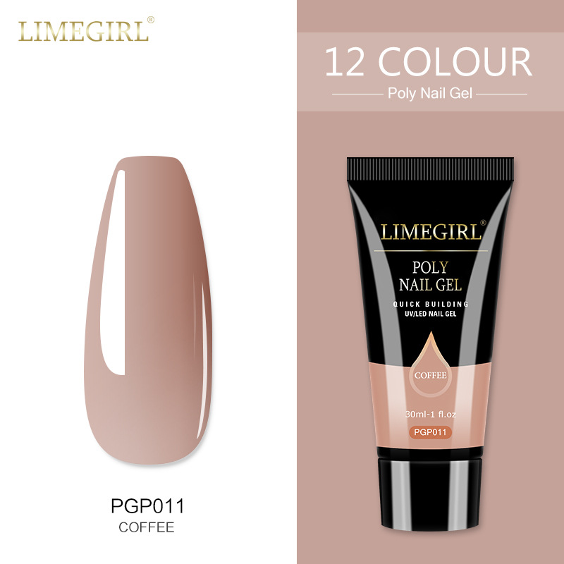 30ML uñas arte papel libre titular extensión rápida modelo de cristal pegamento indoloro UV extensión pegamento indoloro fototerapia cristal pegamento