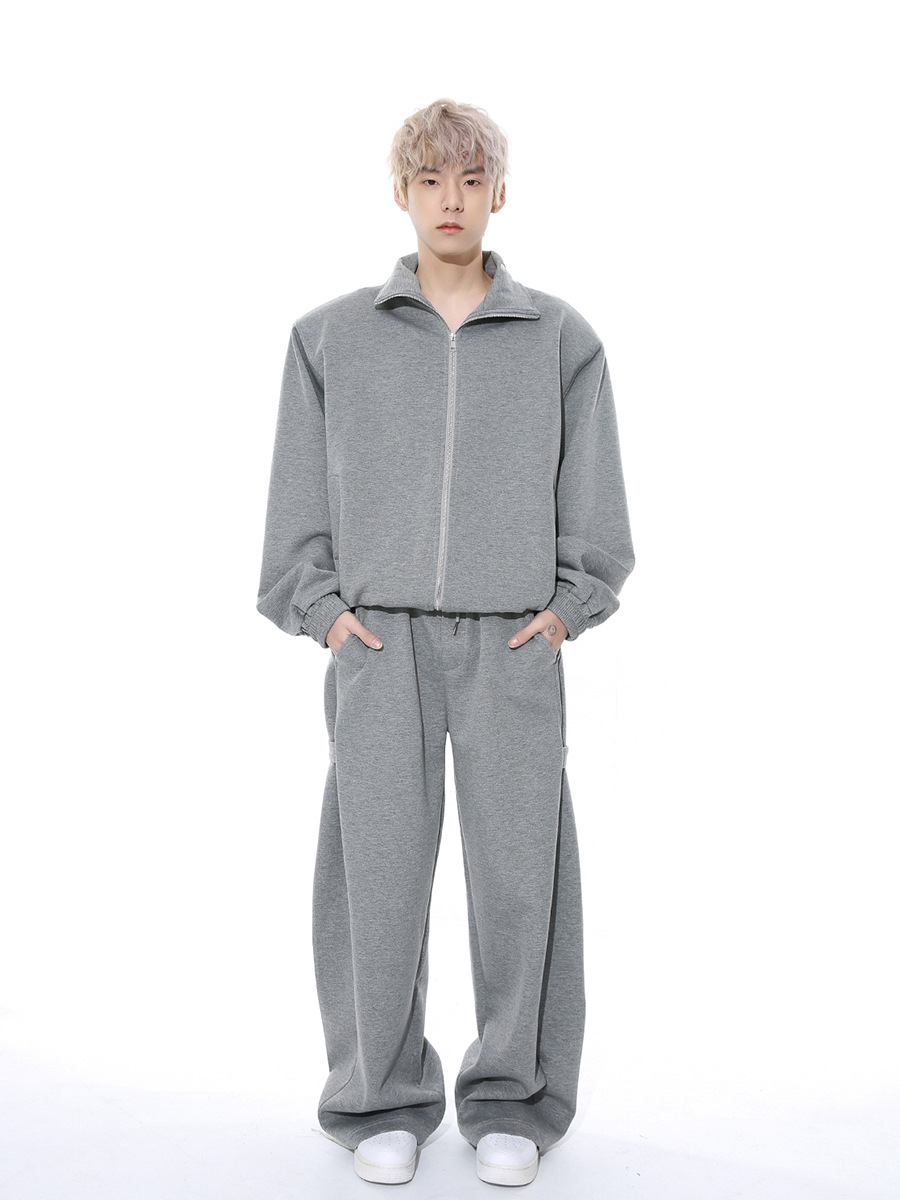 Mtlclothes ropa de Hombre | 2024 primavera nuevo estilo coreano casual capa aire simple ocio deportes marea traje