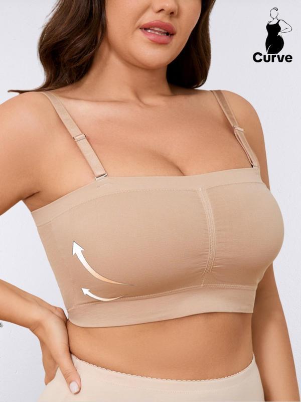 2025 New Cross-Border Dropshipping Pure Color Wireless Bra Soft Adjustable Shoulder Strap Bra 2025 New Cross-Border Dropshipping Pure Color Wireless Bra Soft Adjustable Shoulder Strap Bra