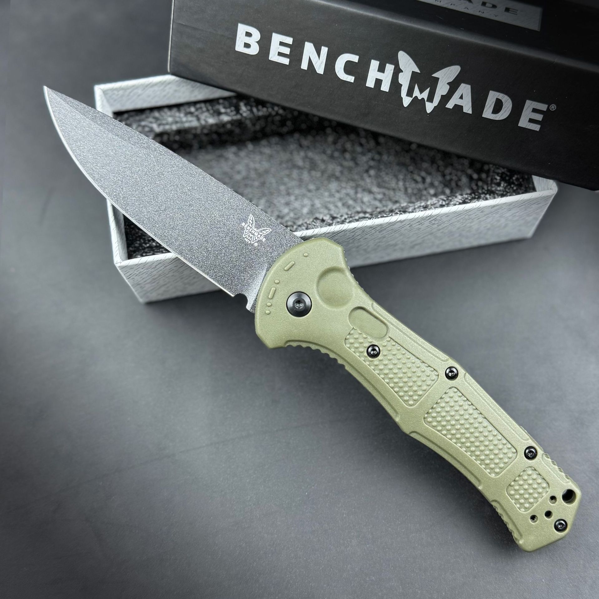 아미 그린 포인티드 풀 블레이드