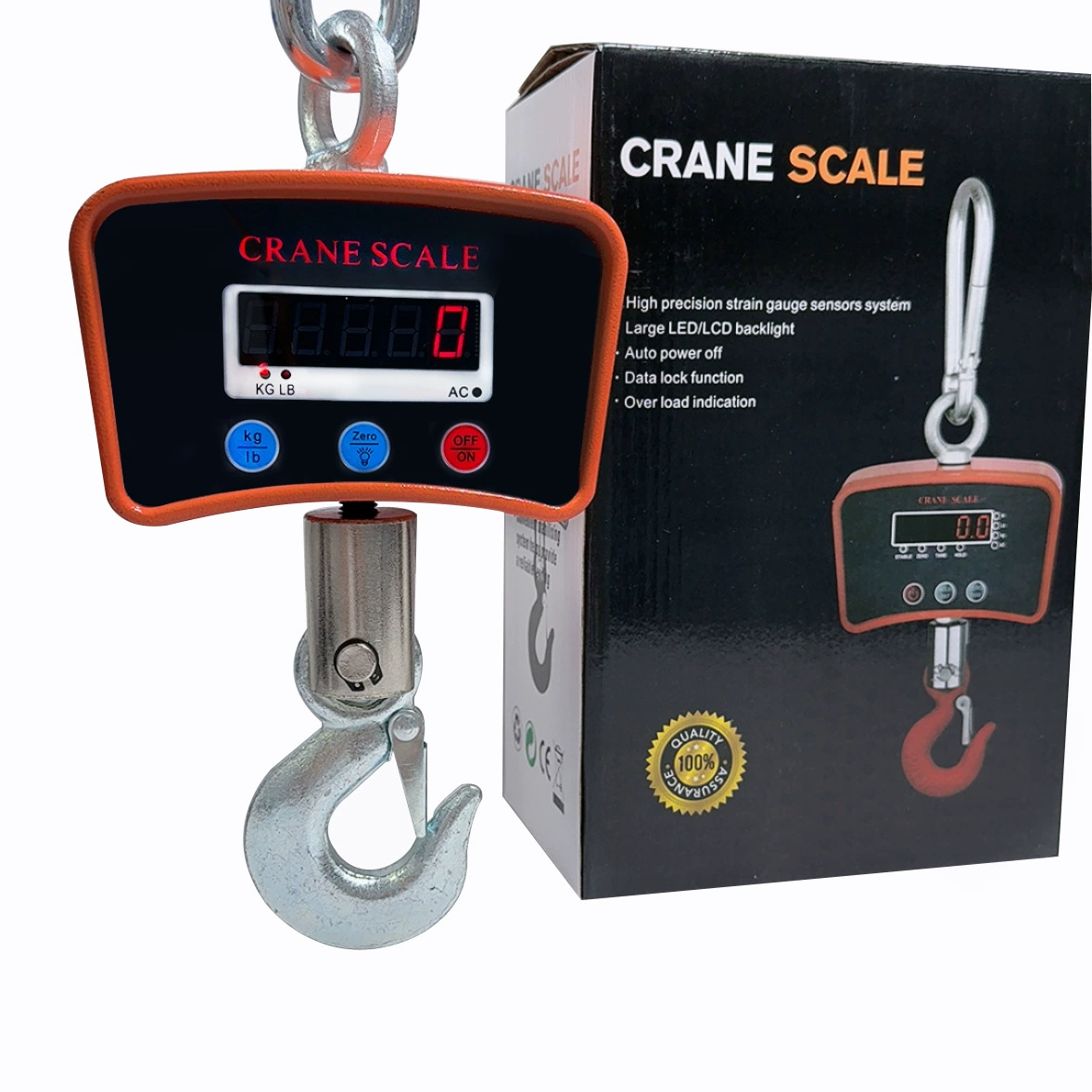 Фабрика прямых продаж 500kg электронные весы ручные промышленные весы 1 тонна весы 3T-5T электронные весы крючок