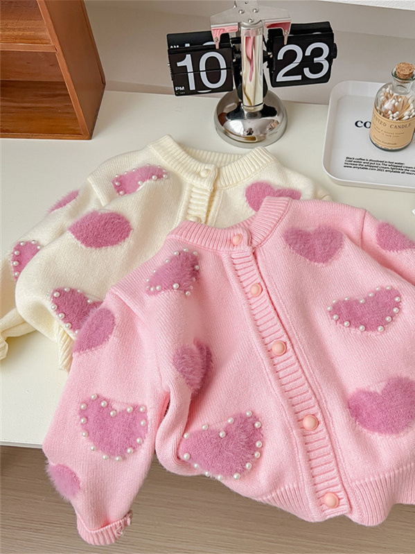 Spring keep warm woolen cute sweater girl's
