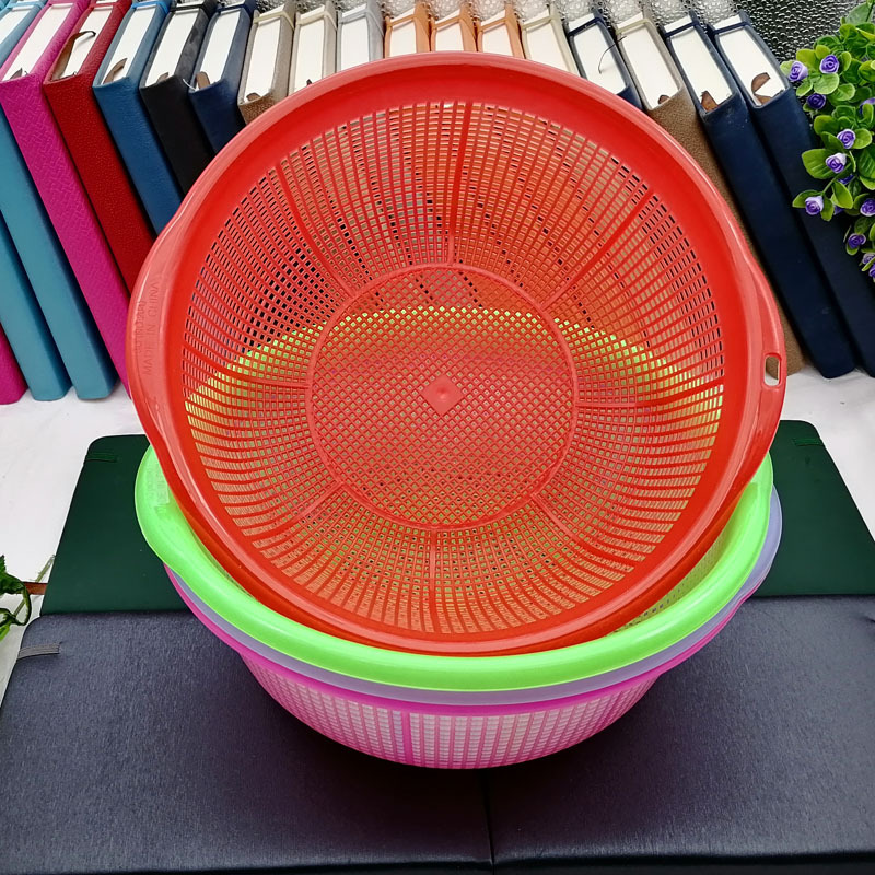 I2 242 204 # binaural arroz tamiz cesta de almacenamiento cesta caja de almacenamiento Yiwu 3 yuanes tienda de suministro al por mayor image 2