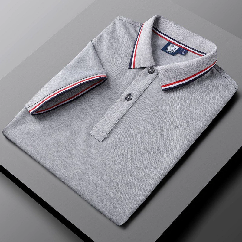 Polo, elastic T-shirt, with short sleeve