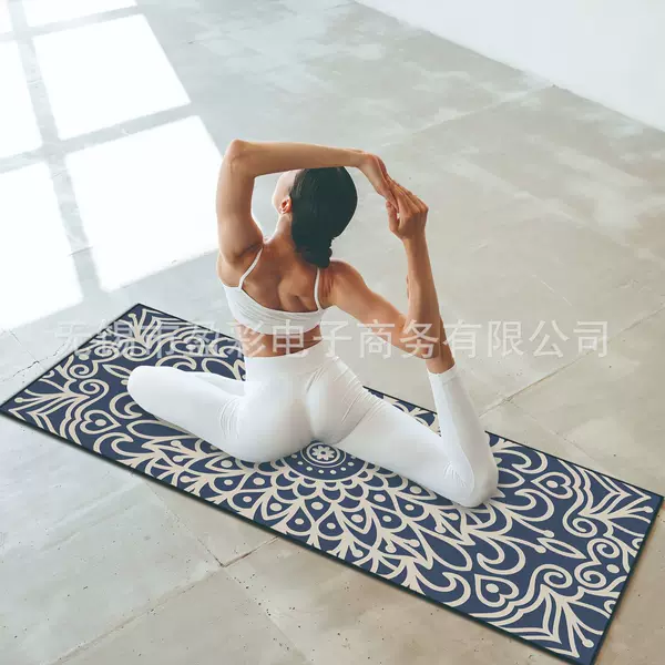 Amazon Temu Cross-Border Hot Selling Ant Cloth Digital Printed Yoga Towel Anti-Slip and Sweat-Absorbent Manufacturer Wholesale