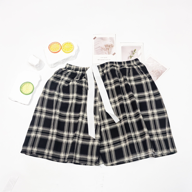 45 pantalones cortos de seda de algodón de verano delgados pijamas transpirables de algodón sintético ultra corto ropa de casa de gran tamaño de playa para mujeres