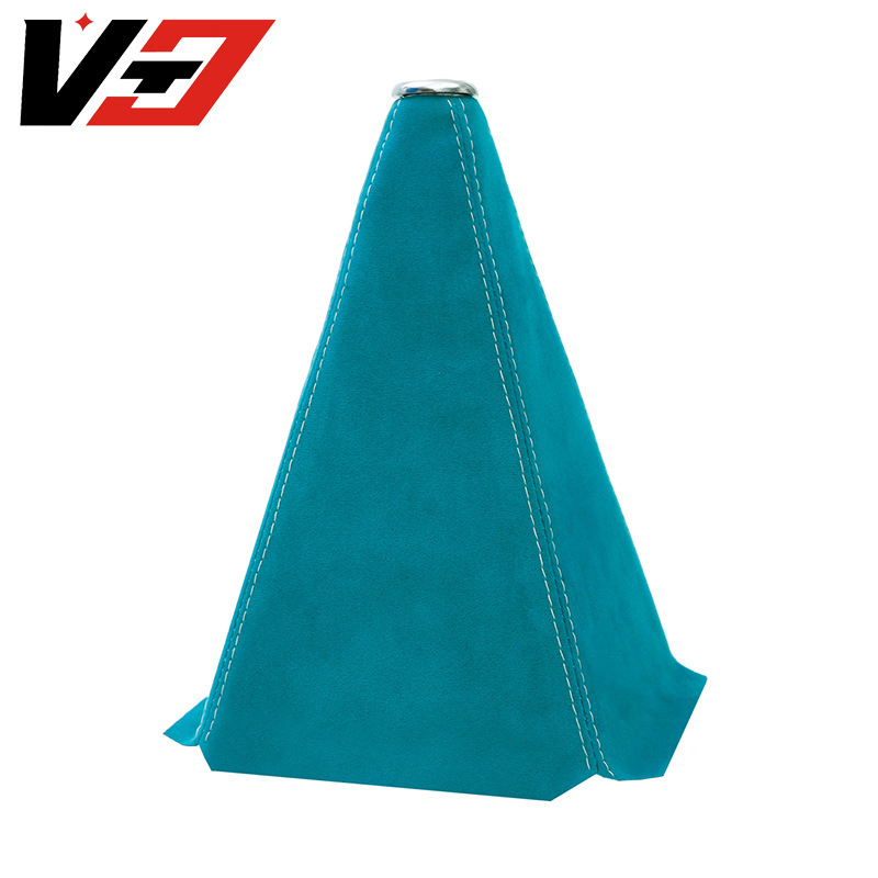 Cross-Border Hot-Selling Suede Suitable for Car Modification Dust Cover Replacement Gear Lever Universal Knob Ball Auto Accessories