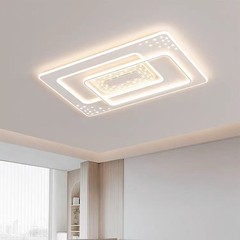 リビングルームランプモダンでシンプルな雰囲気のLEDシーリングランプ寝室レストランシャンデリア中山照明器具組み合わせ家全体パッケージ