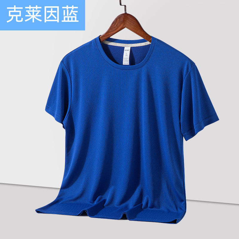 Nueva Camiseta de manga corta de secado rápido para hombres y mujeres de verano suelta transpirable para correr fitness deportes Top stretch camiseta de media manga