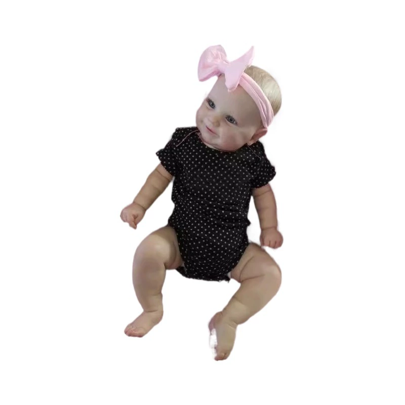 Кукла-реборн НПК Maddie 50/60 см, тело из ткани или полностью сцепленное, 3D-покраска высокого качества