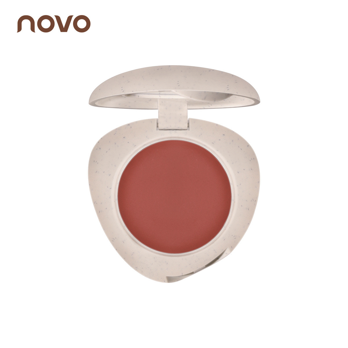 NOVO cheek color gradient dyeing multi-purpose cream pebble blush lipstick eye shadow multi-functional integrated plate natural plain face White
